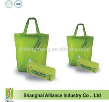 Promotional Shopping Bag Folded into Chewing Gum Pouch