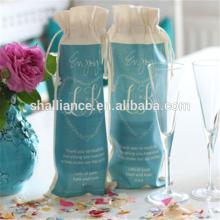Personalised Wedding Wine Bag And Champagne Bottle Bag