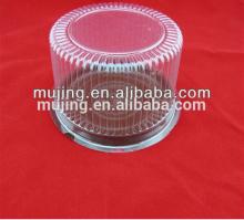Clear  round   plastic  cupcake boxes