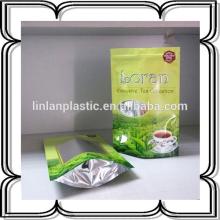 250g green tea bag pack with zipper