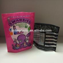 customized printed plastic bag with clear window