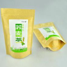 high quality  bag  for  tea  /  tea  packaging  kraft   paper   bag  /  tea   bag  with top zipper