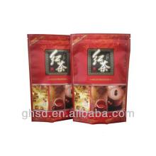 stand up tea packaging  bag s / high quality tea  bag  /  zipper   bag  for green tea packaging
