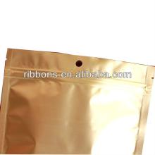 FDA Grade Aluminum Foil  Zipper  Moisture Proof Coffee Tea  bag 