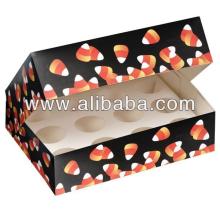 Customized paper cupcake box