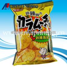Multilayer plastic inflatable air bag for chips