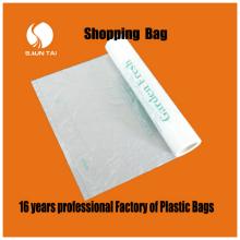 over 16 years professional factory HDPE transparent flat plastic bag making machine