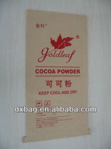 brown kraft paper bag for cocoa powder