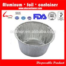 Factory Price High Quality Certificated Recyclable Small Round Catering  Aluminum   Foil   Cup  For Egg Ta