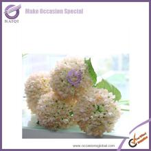 18447 champagne hydrangea silk cheap wholesale artificial flowers