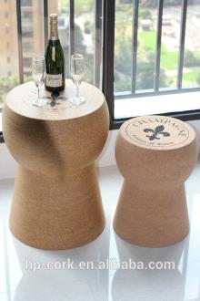 XL Champagne cork side  table 