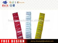 laminated chewing gum packaging paper in a roll