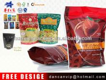 Food packaging  stand   up   zipper   bag 