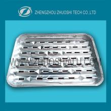 disposable aluminum foil bbq tray, barbeque grilling trays