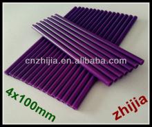4X100MM  purple   lollipop  sticks for candy