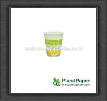 7oz PE Compostable Recyclable Disposable Plastic Paper Paper Cup with Lids