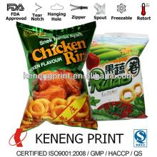 Food Grade Gravure Printed Plastic Packaging
