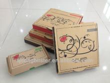 cheap customized AU crust pizza boxes/food packing boxes/food packaging boxes