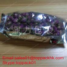 Gusset aluminum fil bag for tea/ tea bag with window/ foil bag with window for tea