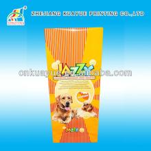 2014 New !!Side gusset dog food bag,quad sealed pet food bag,pet dog food bag
