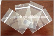 recycled zip lock plastic bag