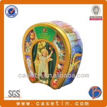 Wholesale  custom  metal stamping tin box of dark  chocolate 