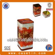 Embossed rectangular marshmallow tin box chinese manufacturer