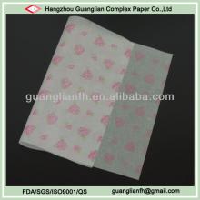 Food Grade Printed Wax Paper for Sandwich Burger Wrapping