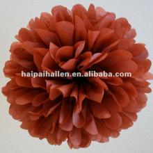 Cinnamon hanging decoration paper party pom pom