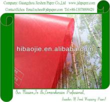 red glassine paper, gift wrapping color glassine paper