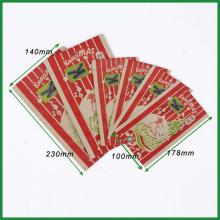 Gusset tube heat seal tea bag filter paper bag
