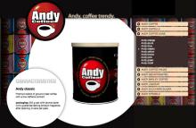 Andy coffee cans italian coffee classic