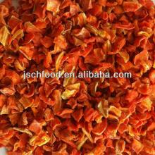 dehydrated carrot 10x10x2mm flake 3% low sugar