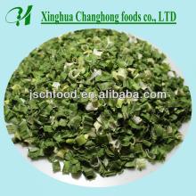 2014 new crop dehydrated chive/ green  onion rolls 5x5mm hot sale