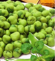 Green peas with wasabi