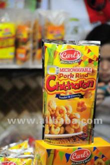 Carl's MICROWAVABLE Pork Rind Chicharon
