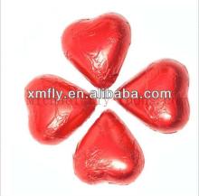 milk compound individual wrapped hot heart shape chocolate candy