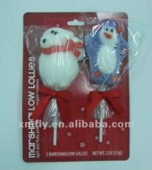 Christmas  marshmallow  pop  candy 
