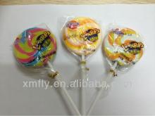 cream swirl lollipops