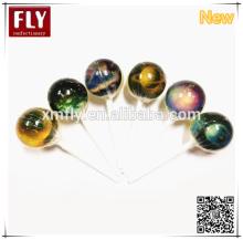 NEW fruit flavor innovative design handicraft  solar   system  lollipops