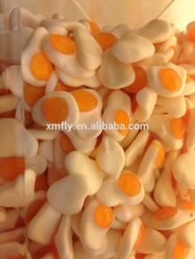 egg shape custom gummy candy