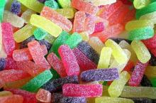 Small Colored Brock Shape Soft Halal Jelly Candy