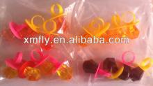 Fruit flavor hard diamond ring pops candy
