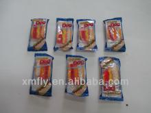 Individual packing hot dog shape gummy candies