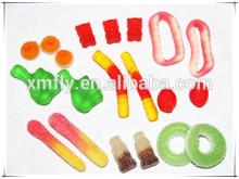 assorted designed shapes halal custom jelly gummy candy