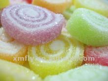 Sugar coated onion shape candies gummy