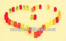 Custon halal Bear shaped vitamins gummi candy