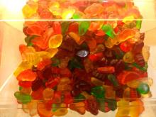 bulk halal fruit orange slices gelatin gummy candy