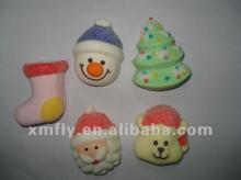 Christmas decoration shape fruit flavour marshmallow candy