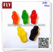 Assorted fruit flavor custom baby shaped soft jelly gummy candy